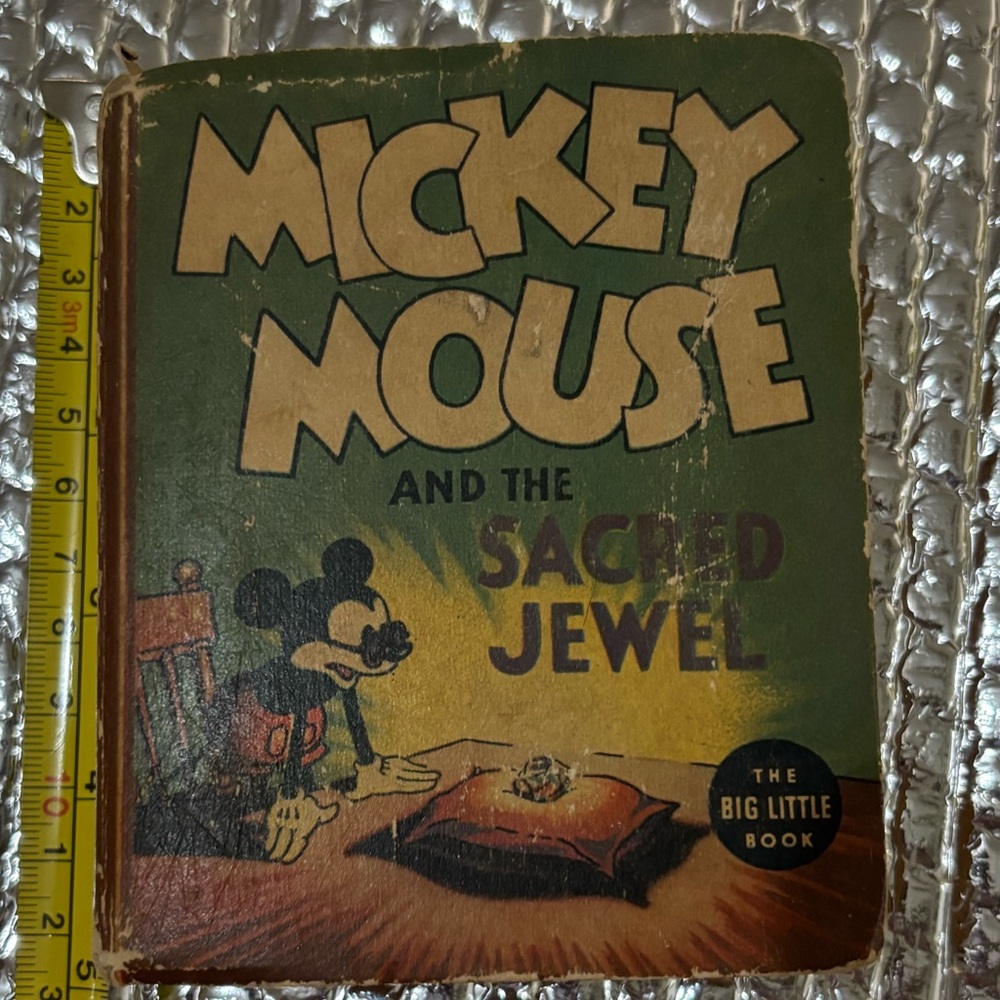 Disney Mickey Mouse and the Sacred Jewel - Green and Brown Cover